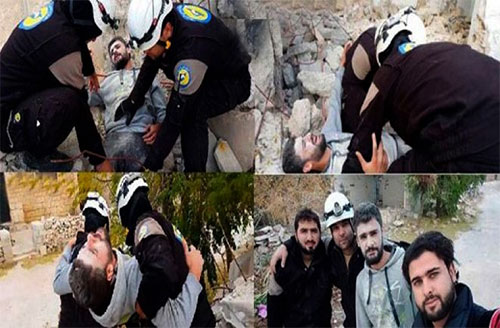 Cascos Blancos, falsificar la realidad EEUU ordenó a los israelíes “rescatar” a sus servidores de Siria